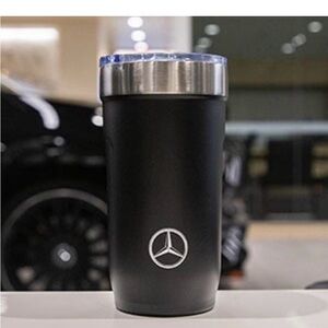🔥NWT Mercedes-Benz Black Insulated Travel Tumbler